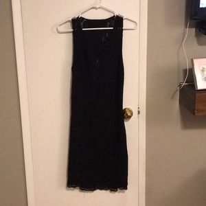 Express - Lace - Black Dress
